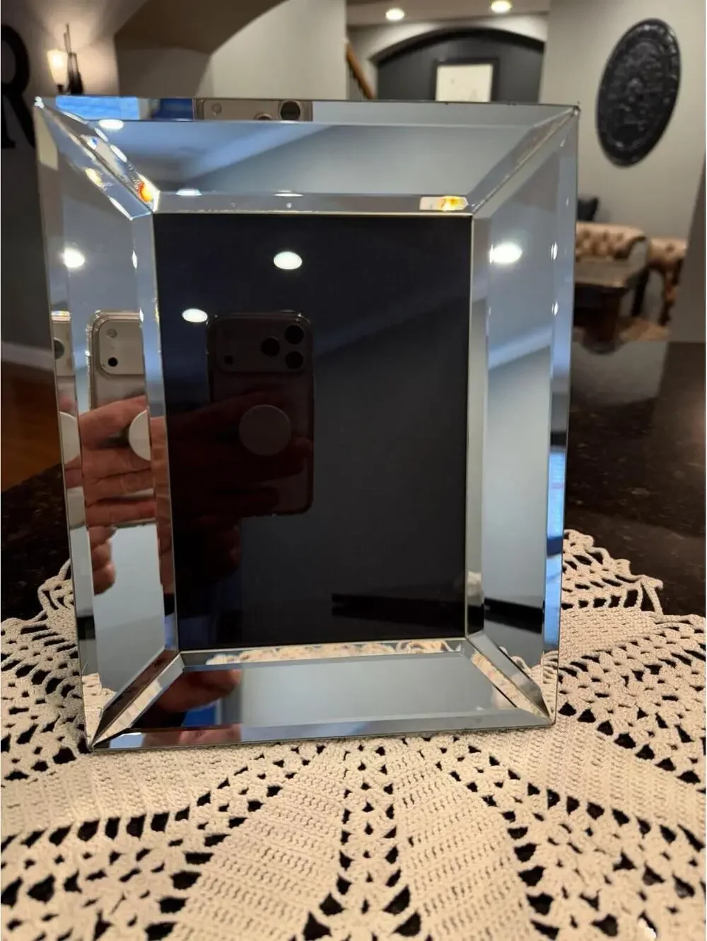 Beveled Mirror Picture Frame By Restoration Hardware 5X7 Picture